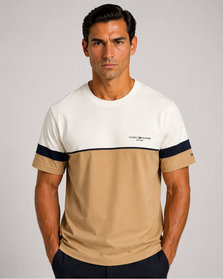 VİP PREMİUM TOMMY HILFIGER SIFIR YAKA T-SHİRT 3