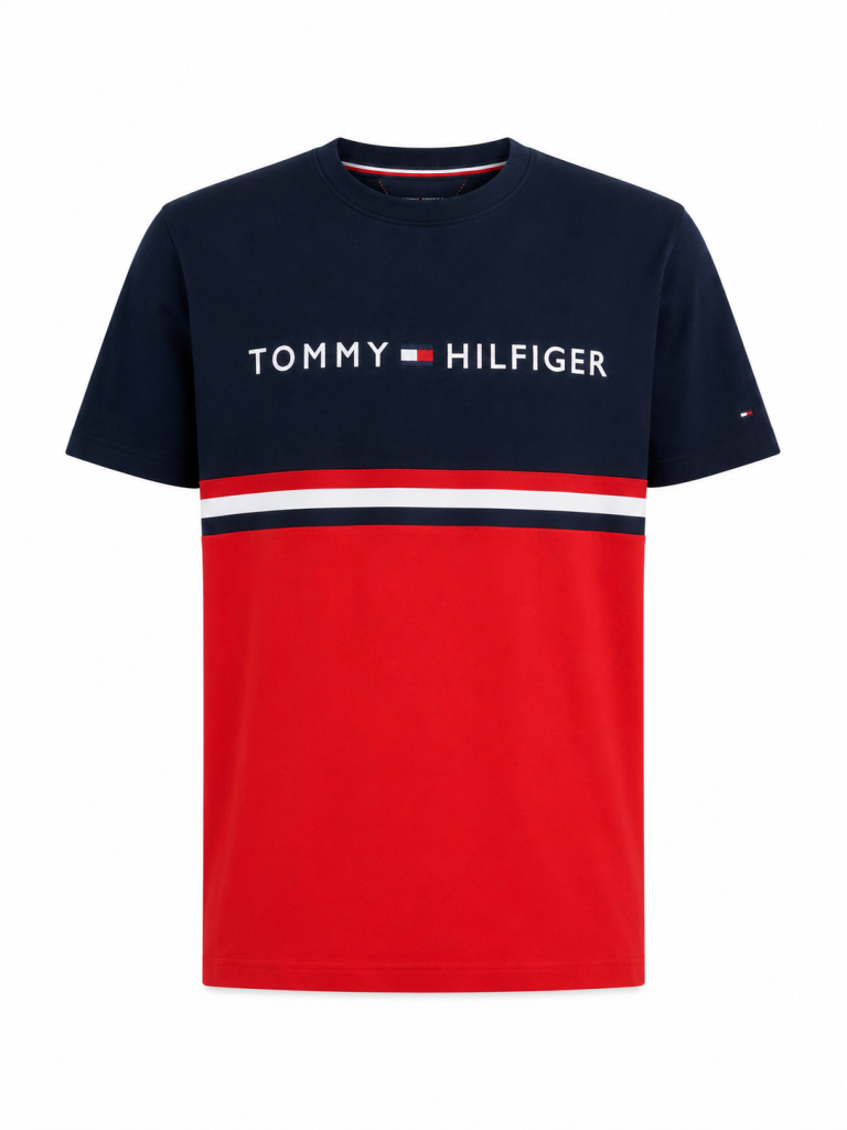 VİP PREMİUM TOMMY HILFIGER SIFIR YAKA T-SHİRT 4
