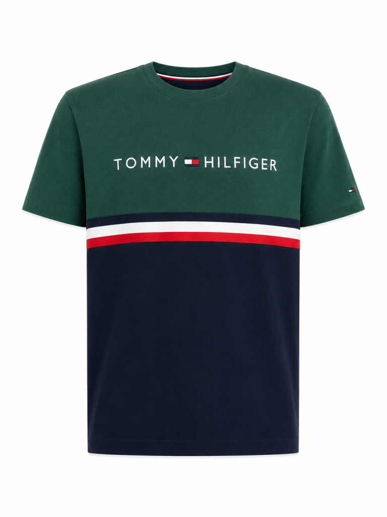 VİP PREMİUM TOMMY HILFIGER SIFIR YAKA T-SHİRT 4